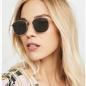 LeSpecs Gold/Khaki Neptune Deux Sunglasses